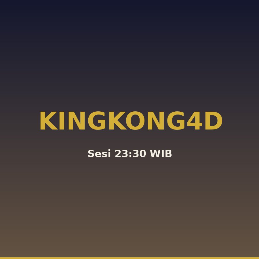 Kingkong4d Angka Main 23 Hari Ini 3 Oktober 2026, Paito (40835)